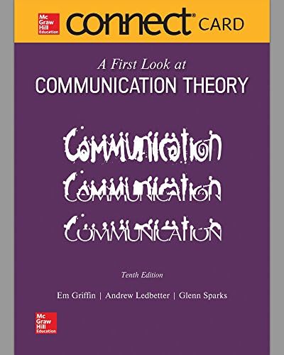 A First Look at Communication Theory: 9780073523927: Speech Books